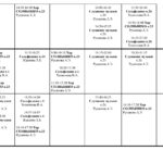 Расписание групповых занятий инструментальных отделений на 2024-2025 учебный год (бюджетное отделение)