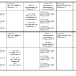 Расписание групповых занятий инструментальных отделений на 2024-2025 учебный год (бюджетное отделение)