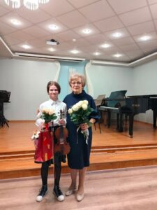 Сольный концерт Софии Николаевой